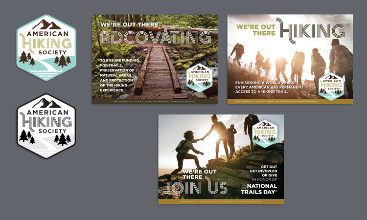 American Hiking Society Identity Package